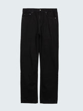 Organic Cotton Twill Jean in Black - Marin