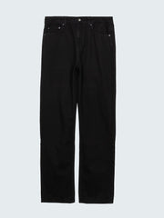 Organic Cotton Twill Jean in Black - Marin