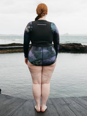 Natural Rubber Long Sleeve 2mm Swimsuit - Kaia
