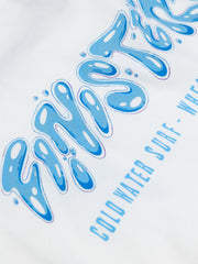 Organic Cotton T-Shirt in White - Splash