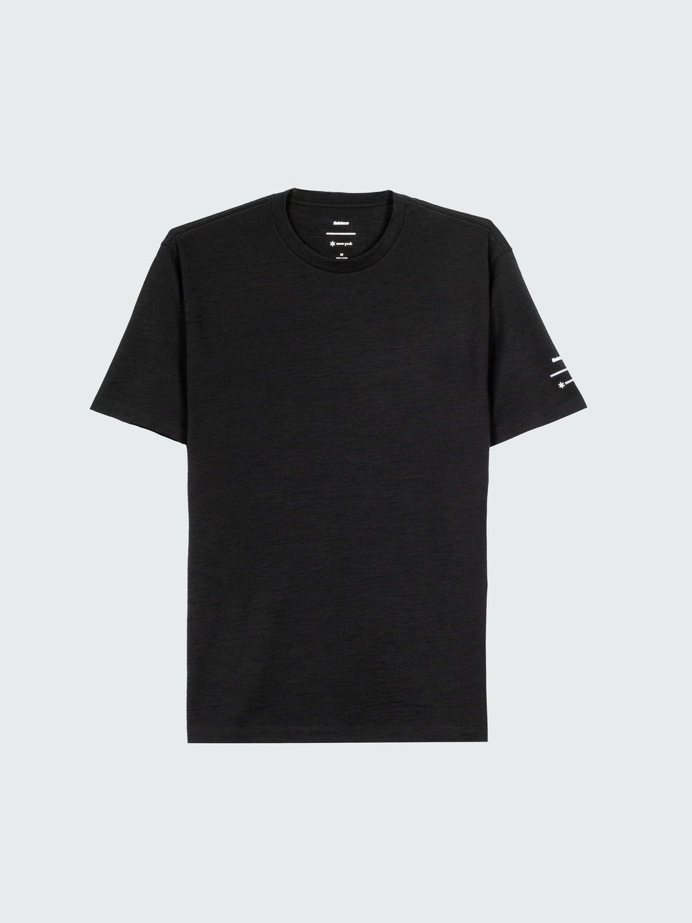 Snow Peak + Finisterre Merino T-Shirt in Black