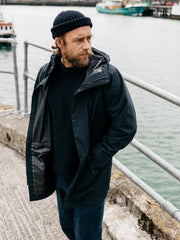 Organic Cotton Jacket in Navy - Litus