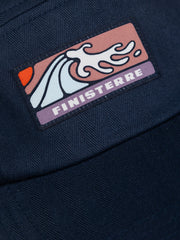 Organic Cotton Wild Wave Patch Cap in Navy - Tonkin