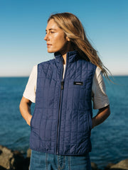 Insulated Gilet in Navy - Firecrest