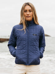 Insulated Jacket in Navy - Firecrest