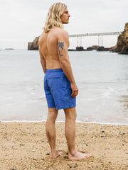 Recycled Swim Short in Lake - Atlas