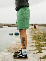 Organic Cotton Short in Green - Basset