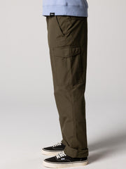 Organic Cotton Cargo Trouser in Olive - Clipper