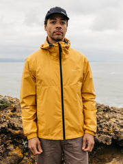 Recycled Waterproof Jacket in Orange - Rainbird