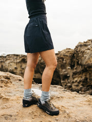 Recycled Hybrid Short in Black - Walker