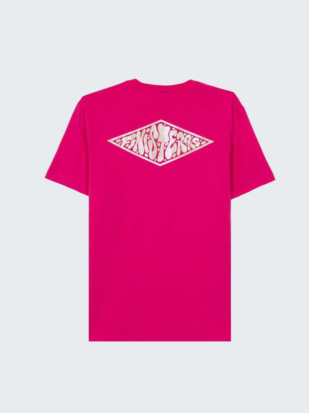Organic Cotton T-Shirt in Pink - Diamond Spray