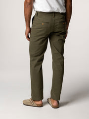 Organic Cotton Chino in Olive - Rincon