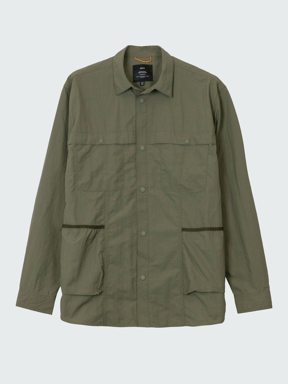 Recycled Long Sleeve Shirt in Olive - Wander