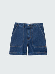 Denim Short in Dark Indigo - Yarrel