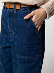 Yarrel Jean in Dark Indigo