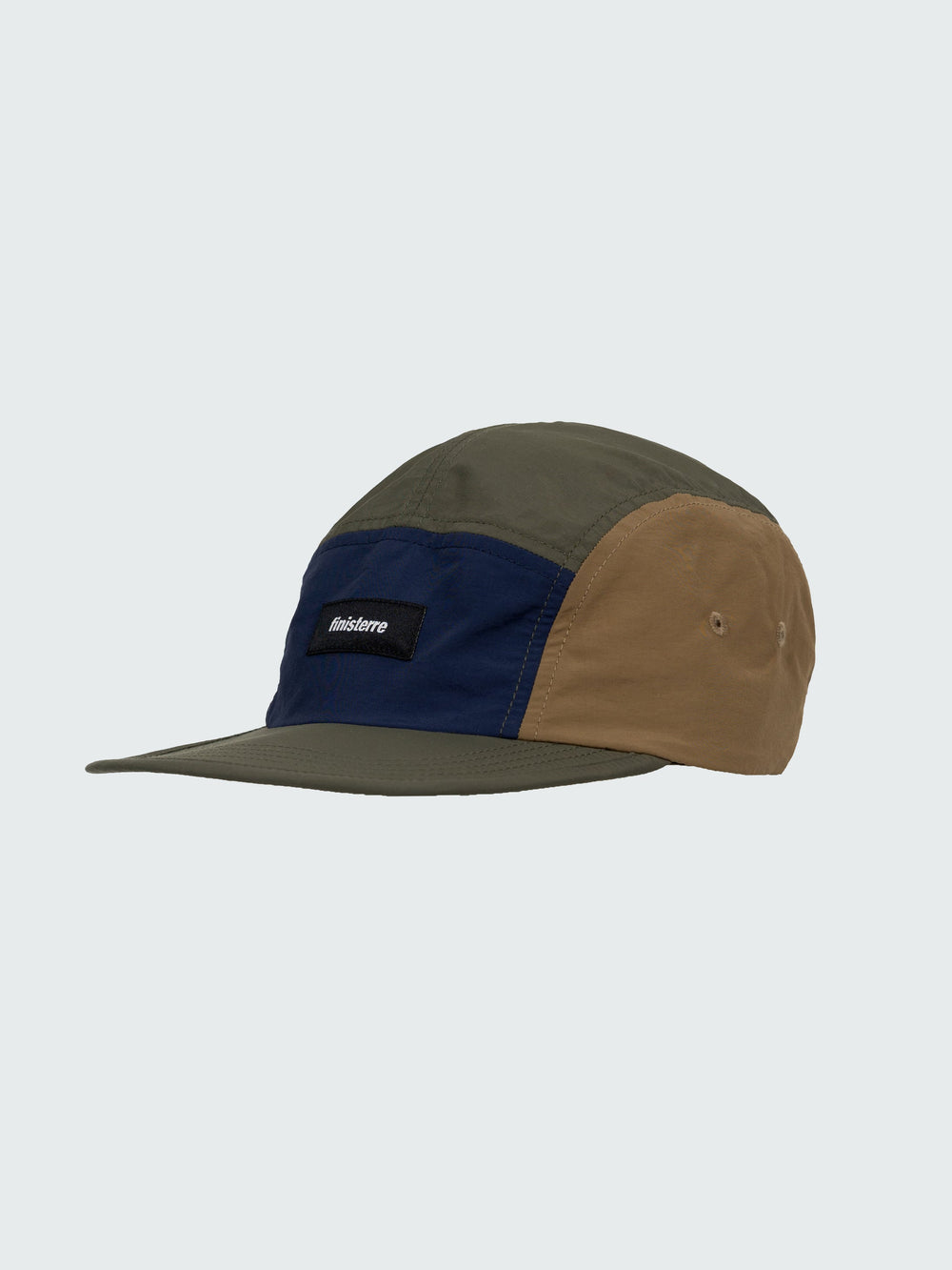 Apex 5-Panel Cap in Olive/Blue
