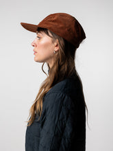 Organic Cotton Jetty Cord Cap in Pecan