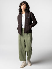 Insulated Jacket in Brown - Firecrest