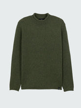 Wool Taran Jumper in Olive