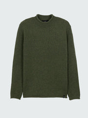 Wool Taran Jumper in Olive