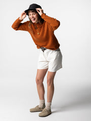 Wool Blend Jumper in Copper - Taran