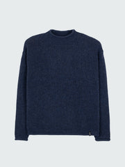 Wool Blend Jumper in Deep Blue - Taran