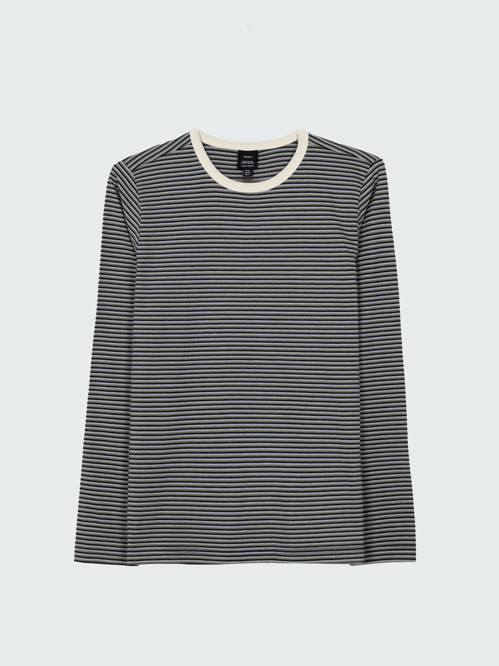 Eldon Long Sleeve T-Shirt in Blue/Green