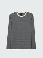 Eldon Long Sleeve T-Shirt in Blue/Green