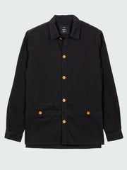 Organic Cotton Shirt in Black - Tonkin