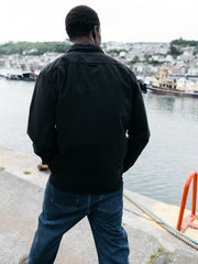 Organic Cotton Shirt in Black - Tonkin