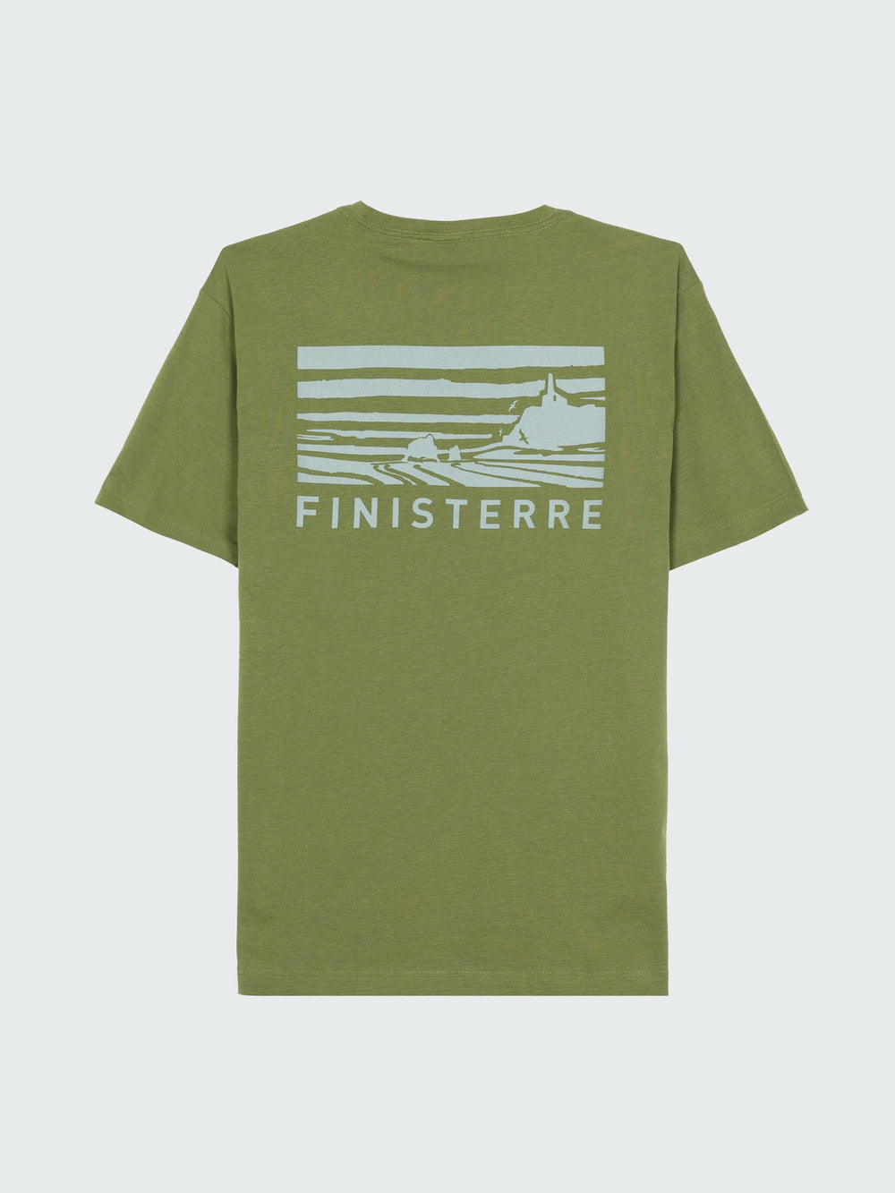 Organic Cotton T-Shirt in Seagrass - Cape