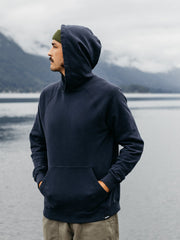 Organic Cotton Hoodie in Navy - Coho