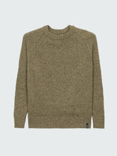 Merino Crew Knit Jumper in Seagrass - Farne