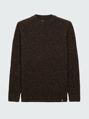 Wool Jumper in Brown - Furlong