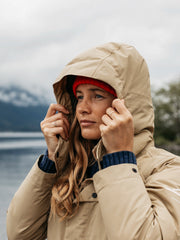 Recycled Waterproof Jacket in Flint - Isla