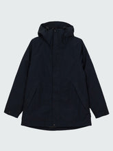 Recycled Waterproof Jacket in Black - Isla