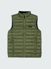 Recycled Gilet in Seagrass - Nimbus