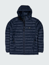 Recycled Hooded Jacket in Navy - Nimbus