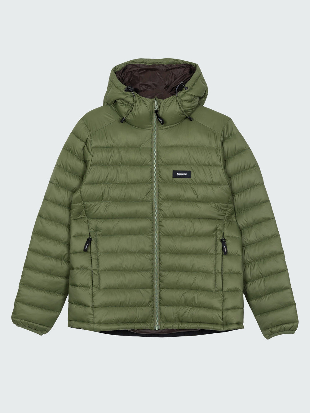 Recycled Hooded Jacket in Seagrass - Nimbus
