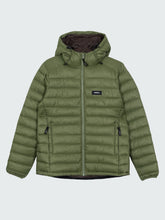 Recycled Hooded Jacket in Seagrass - Nimbus