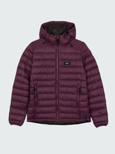 Recycled Hooded Jacket in Plum - Nimbus