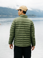 Recycled Jacket in Seagrass - Nimbus