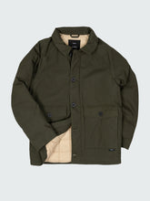 Recycled Insulated Jacket in Green - Shipyard
