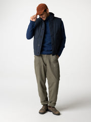 Recycled Insulated Gilet in Navy - Shipyard