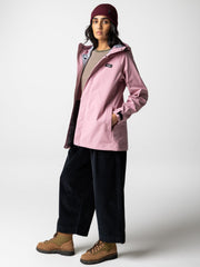 Recycled Waterproof Jacket in Purple - Skybird