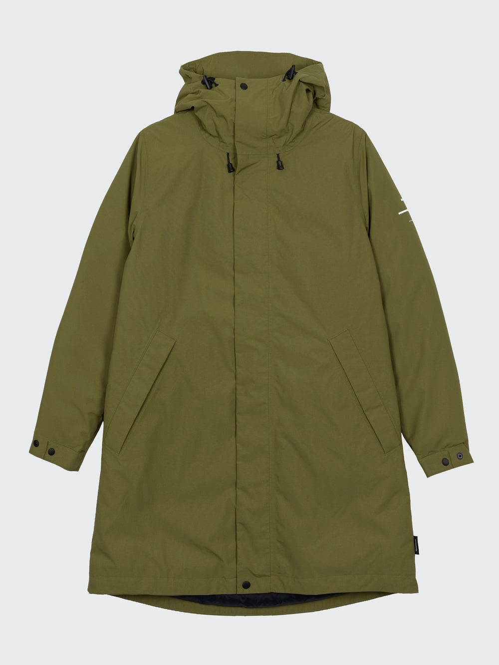 Recycled Waterproof Parka in Green - Skye