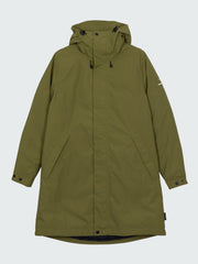 Recycled Waterproof Parka in Green - Skye