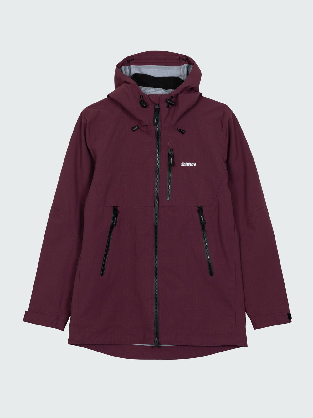 Recycled Waterproof Jacket in Plum - Stormbird