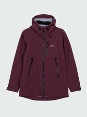 Recycled Waterproof Jacket in Plum - Stormbird