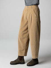 Organic Cotton Cord Trouser in Flint - Studio